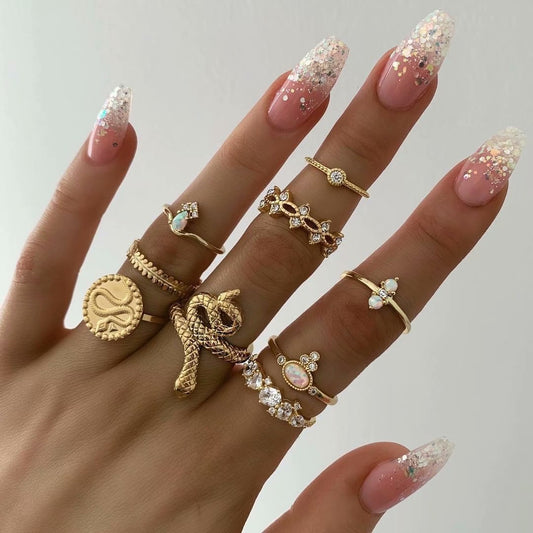 Retro Pattern Ring