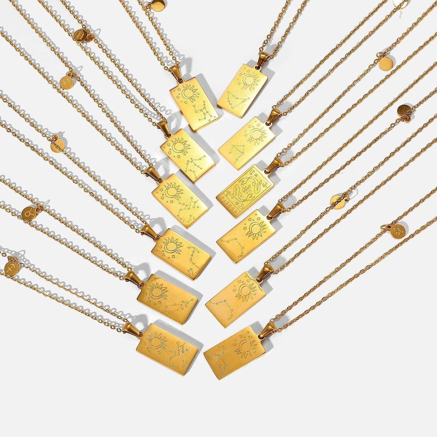 Taurus Zodiac Pendant Necklace
