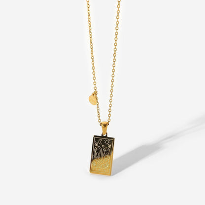 Gemini Pendant Necklace