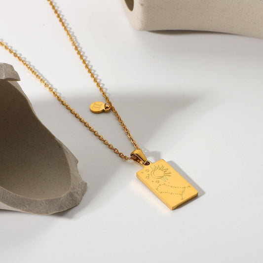 Gemini Pendant Necklace