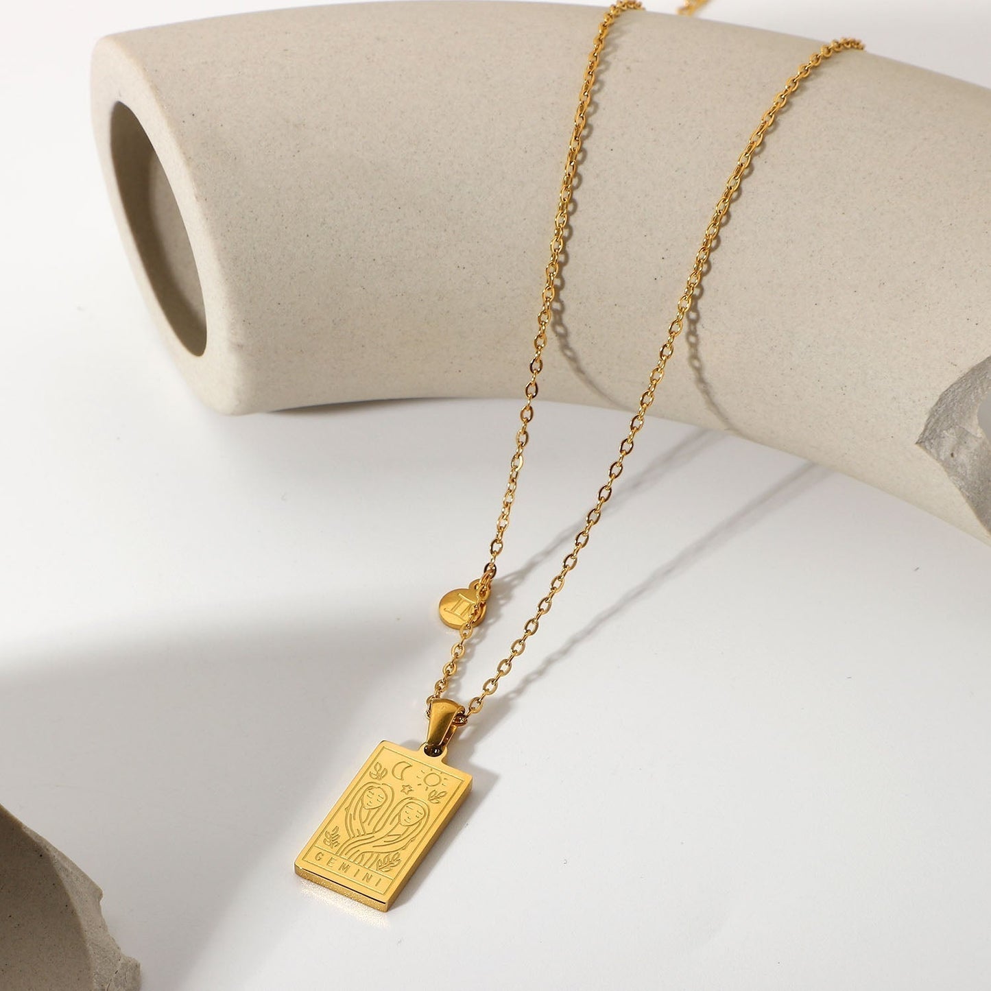 Gemini Pendant Necklace