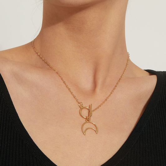 Moon Shape Necklace