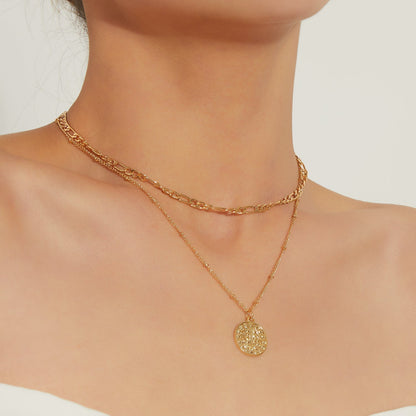 Disc Trend Necklace